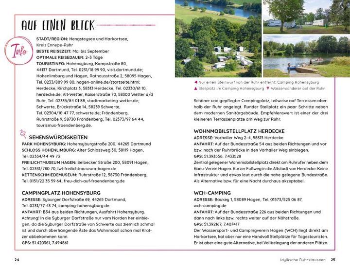 Image du produit Wochenend und Wohnmobil - Kleine Auszeiten im Ruhrgebiet (Allemand, Hans Zaglitsch, 2021)