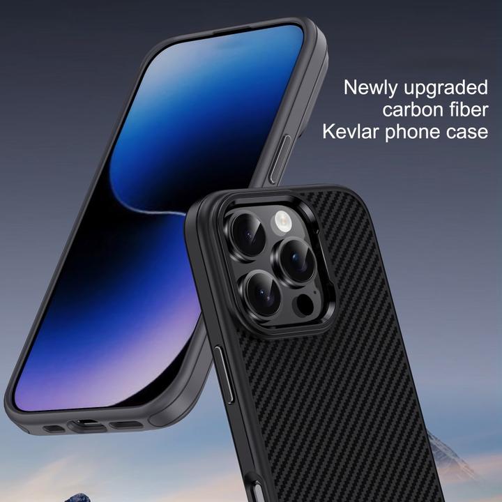 Immagine prodotto iPaky Custodia in fibra di carbonio (Apple iPhone 16 Pro)