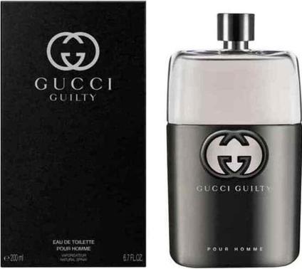 Gucci Guilty Pour Homme Eau de Toilette 200ml Spray (Eau de Toilette, 200 ml)