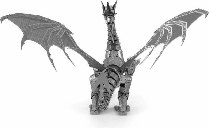 Image du produit Metal Earth Kit Iconx Silver Dragon