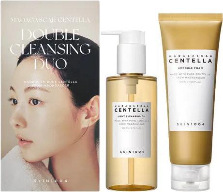 Actual product image Skin1004 Madagascar Centella Double Cleansing Duo (Foam, Oils, 400 ml)