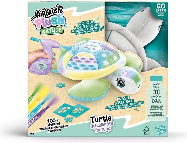 Produktbild Airbrush Plush - Turtle (28 cm)