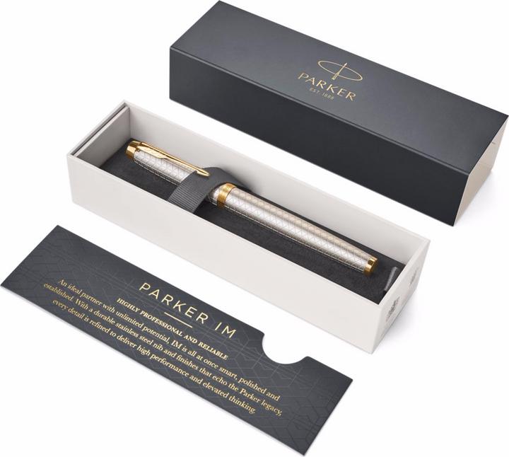 Actual product image Parker Pen IM Premium Silver G.C. (Silver, 1 x)