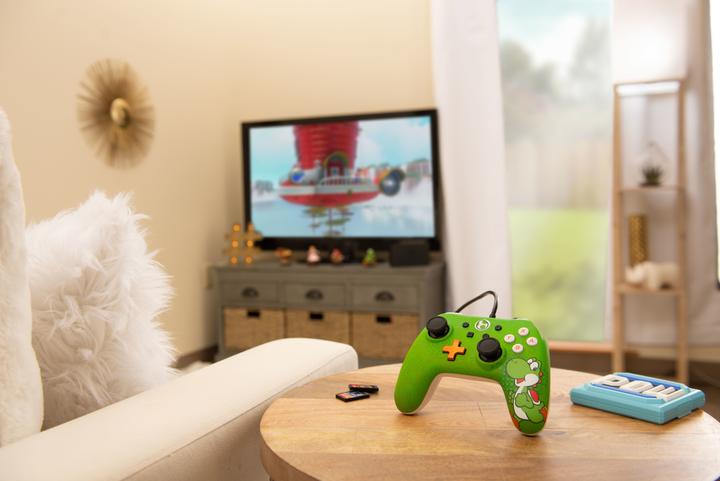 Actual product image PowerA Wired Controller - Yoshi Edition (Switch)