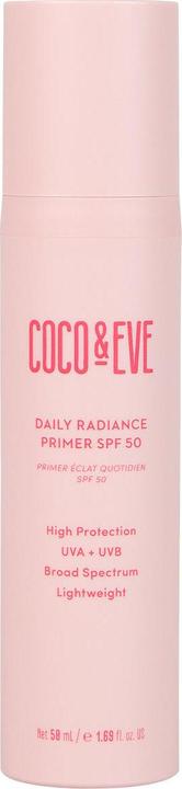 Produktbild Coco & Eve Daily Radiance Primer SPF50 (Sonnencreme Gesicht, SPF 50, 50 ml)