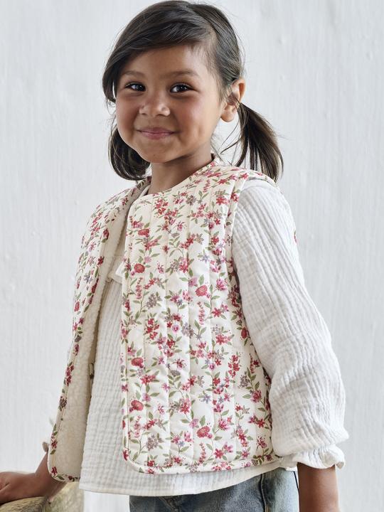 Immagine prodotto Vertbaudet Mädchen Wende-Weste mit Teddyfleece und Recycling-Polyester (146)