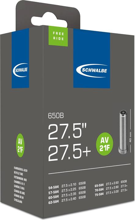 Actual product image Schwalbe Av 21f (Schrader (AV), 27.5", 40 mm)
