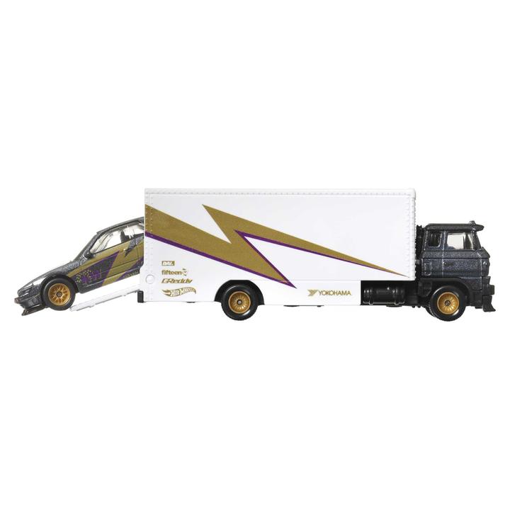 Actual product image Hot Wheels Nissan Silvia (S13) & Sakura Sprinter