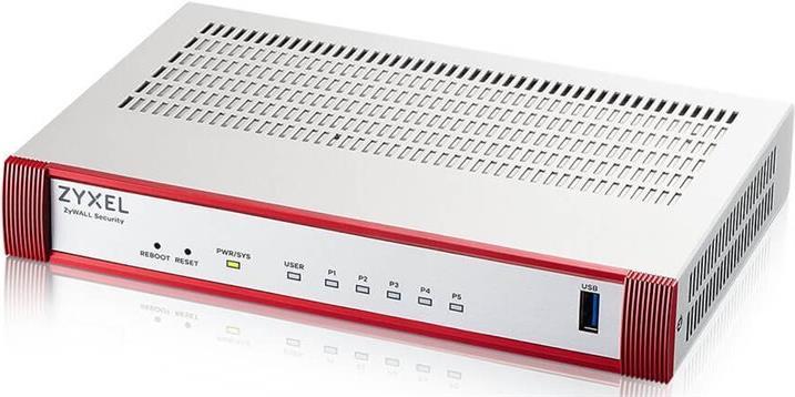Actual product image Zyxel Router USGFLEX50HP Gold bundle