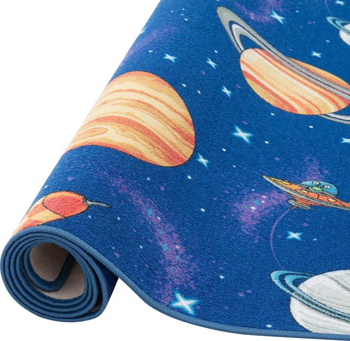 Produktbild Snapstyle Kinder Spiel Teppich Weltall (80 x 200 cm)