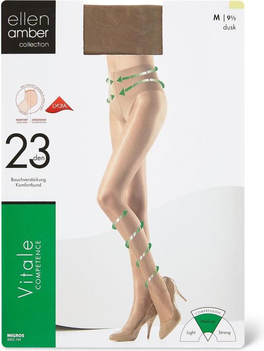 Image du produit Ellen Amber Collants Pour Dames Vitale (23 DEN)
