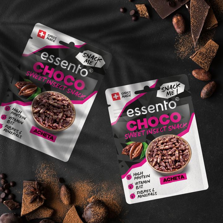 Actual product image Essento Insect Snack - Choco (15 g)