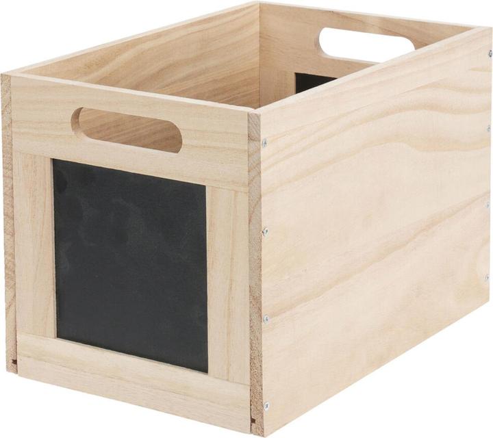 Produktbild Natura Punto Aufbewahrungsbox mit Kreidetafel (30 x 20 x 20 cm)