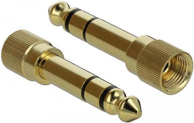 Actual product image Delock 3 Pin with 6.5mm screw adapter (5 m, 3.5mm jack (AUX))