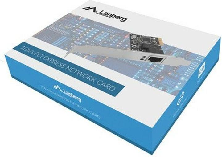 Actual product image Lanberg PCE-1GB-201 Network Card Built-in Ethernet (Mini PCI Express)