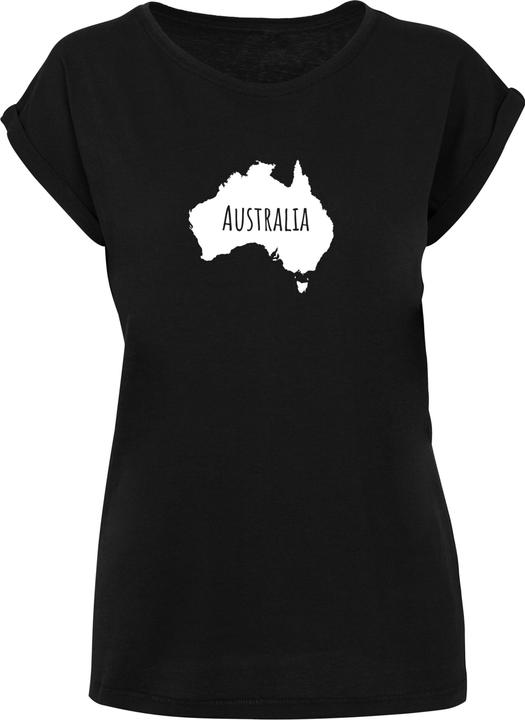 Actual product image Merchcode Ladies Australia X Extended Shoulder Tee - 116405 (S)