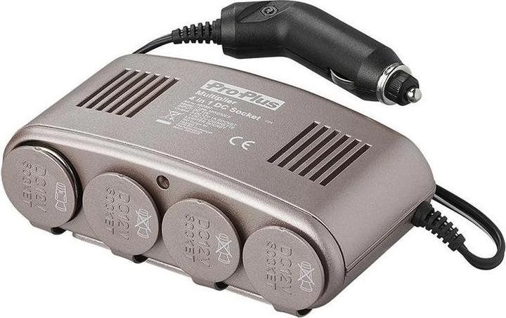 Actual product image ProPlus Quadruple socket incl. holder