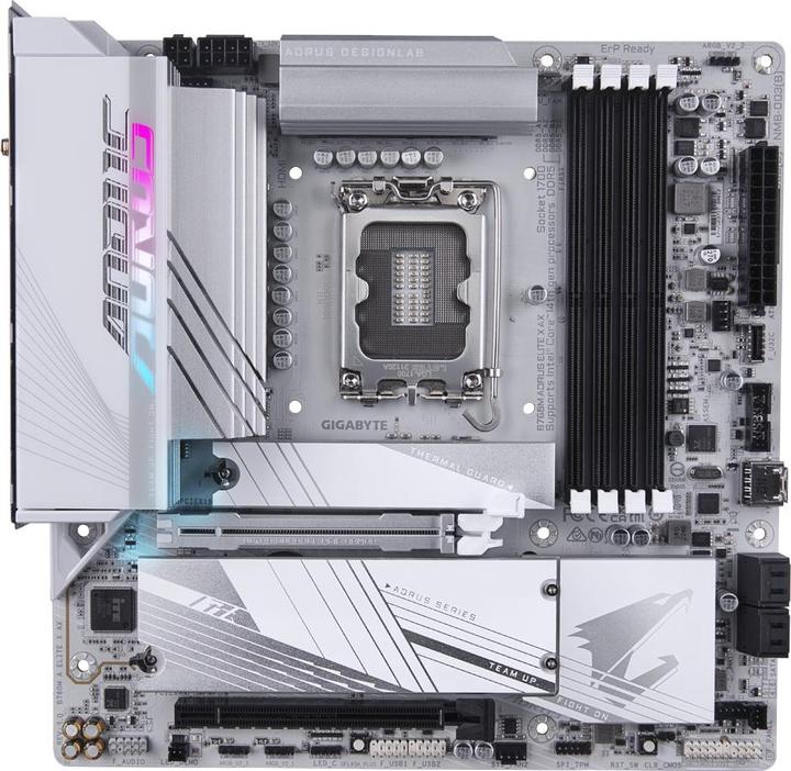 Actual product image Gigabyte B760M A ELITE X AX (LGA 1700, Intel B760, mATX)