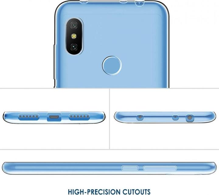Produktbild Screenguard Xiaomi Redmi Note 6 Pro Flexible TPU Clear Case (Xiaomi Redmi Note 6 Pro)