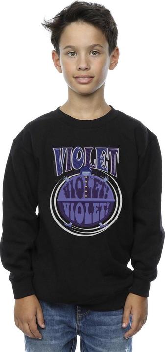 Produktbild Willy Wonka & the Chocolate Factory Violet Turning Violet Sweatshirt Jungen (152, 158)