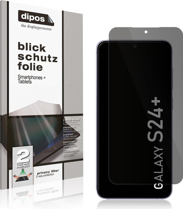 Image du produit Dipos Film de Protection d’écran 2-Way Anti-Shock (1 pièce(s), Samsung Galaxy S24+)