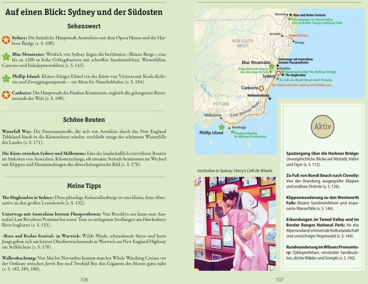 Produktbild Reise-Handbuch Reiseführer Australien, Der Osten und Tasmanien (Deutsch, Roland Dusik, 2023)