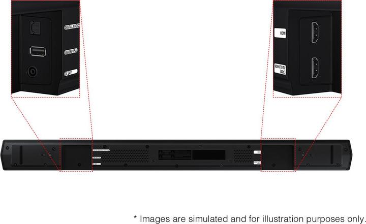 Produktbild Samsung HW-B650D (370 W, 3.1 Kanal)