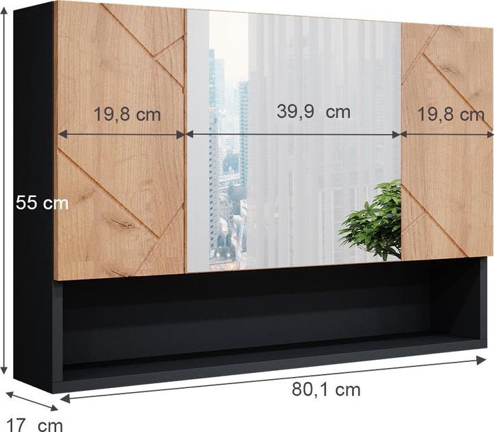 Produktbild Vicco Irma (80 x 55 x 17 cm)