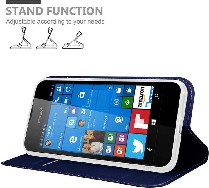 Image du produit Cadorabo Book Classy Style Cover (Microsoft Lumia 550)