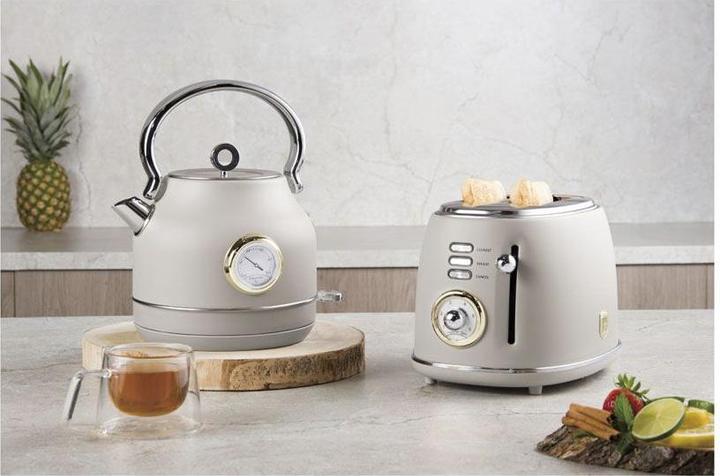 Actual product image BerlingerHaus Haus Toaster matt cream Sahara Collection