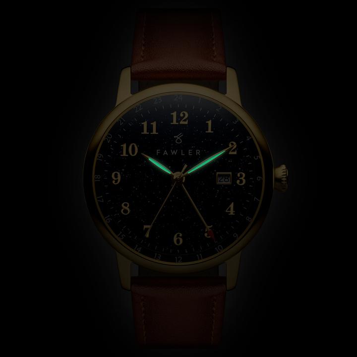 Actual product image Fawler Night Sky (Analogue wristwatch, 40 mm)