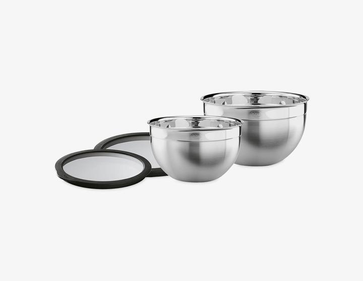 Produktbild Rösle Schüssel-Set mit Frischhaltedeckeln (24 cm, 5.40 l, 4 x)