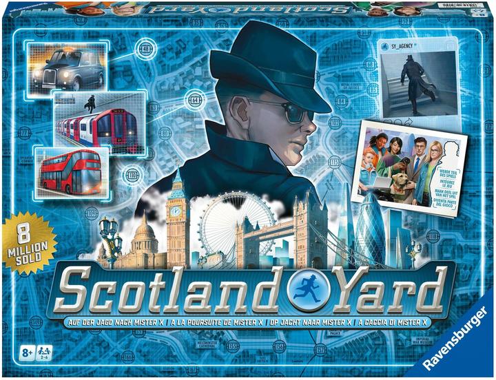 Ravensburger Scotland Yard (Tedesco, Francese, Italiano, Inglese)
