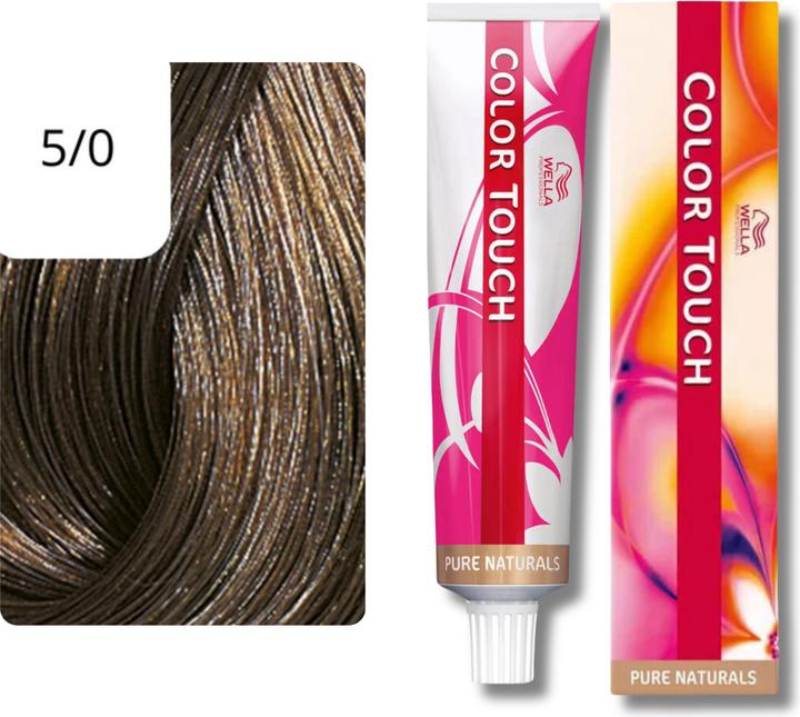 Image du produit Wella CT - Pure Naturals 5/0 : brun clair (5/0 brun clair)