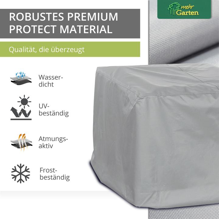 Produktbild Mehr Garten Schutzhülle für Gartenliege | 100 x 100 x 80 cm | gewebtes Polyester PERMATEX von