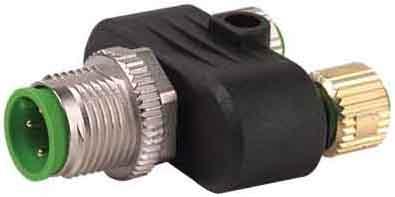 Actual product image Murr Elektronik Murrelect. T-piece M12St. to M12 Bu. 7000-41121-0000000