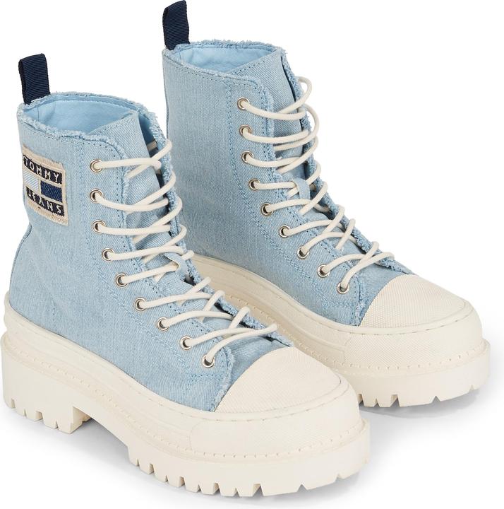 Produktbild Tommy Hilfiger Damenschuhe TJW Foxing Denim Boot Jeans (36)