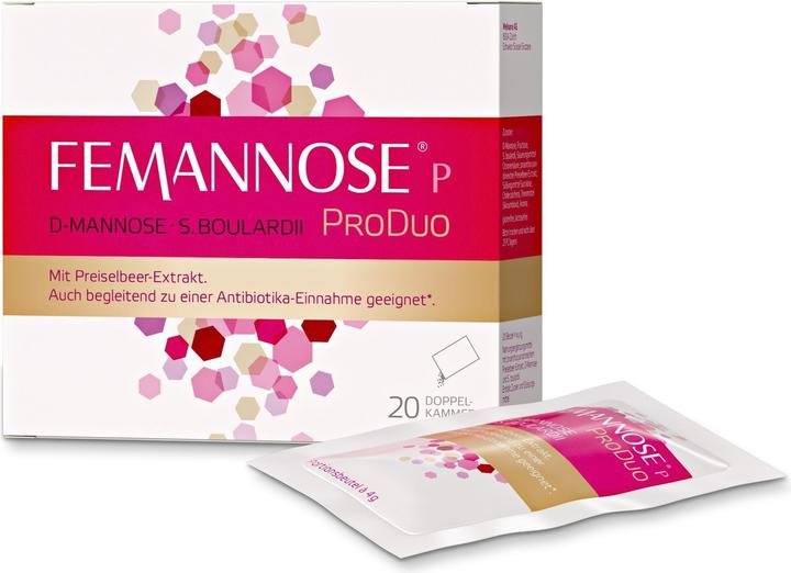 Actual product image Femannose P ProDuo (20 Piece, Beutel, 500 g)