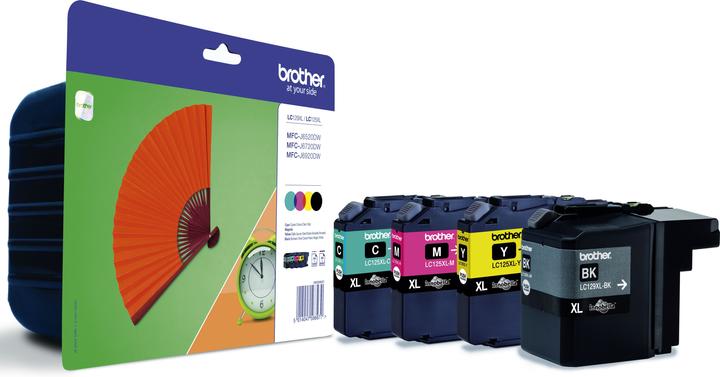 Actual product image Brother LC-129XL Value Pack (M, FC, Y, C)