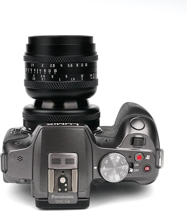 Produktbild AstrHori Full Frame 50mm F1.4 Tilt Lens with Panasonic Olympus M43 mount (black) (Olympus)