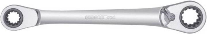 Produktbild Gedore Red red R07501019 Doppelringratschenschlüssel Rechts/Links 10+13+17+19 mm (17 mm, 13 mm, 19 mm, 10 mm)