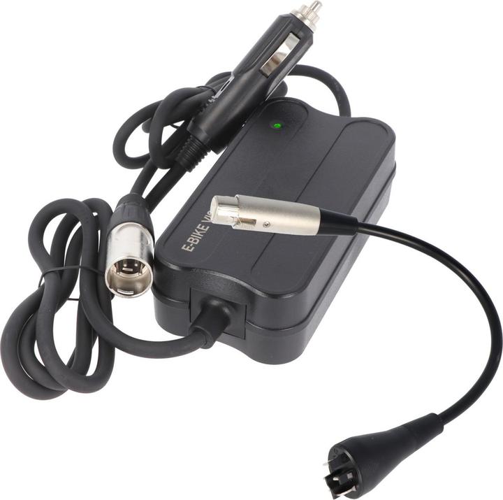 Image du produit E-Bike-Vision Chargeur allume-cigare 12V SET pour Bosch Active, Performance 36V (Chargeur de vélo électrique)