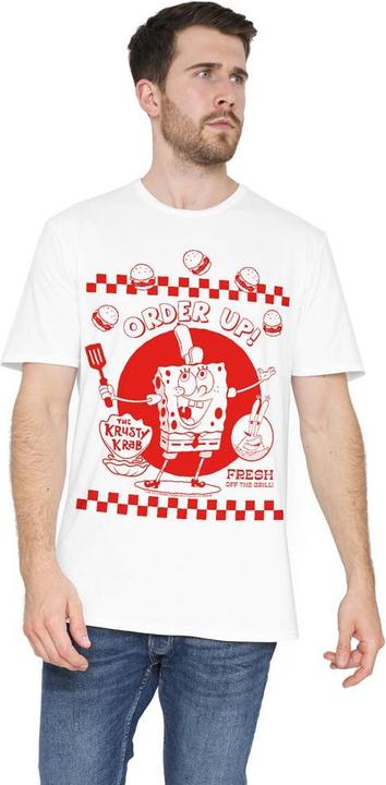 Immagine prodotto Spongebob Squarepants Order Up! Maglietta Uomo (S)