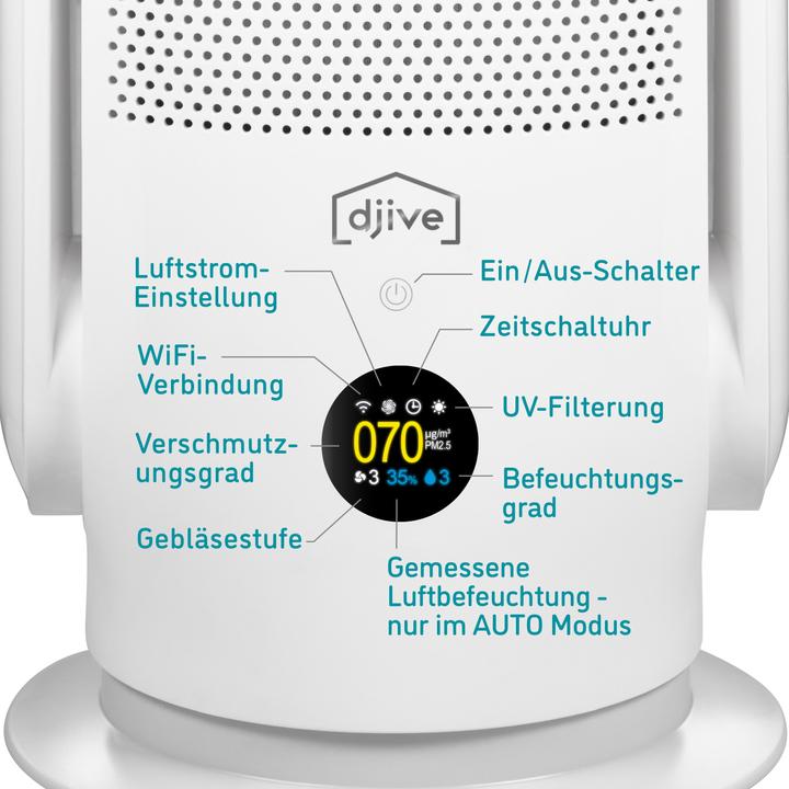 Image du produit Djive ARC Humidificateur (25 m²)
