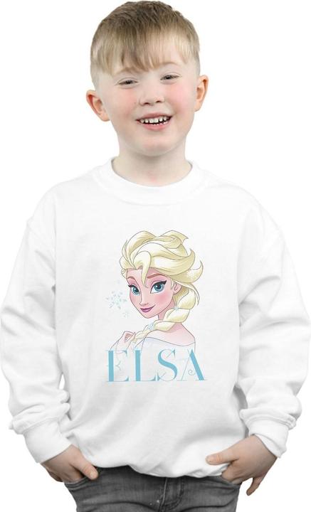 Produktbild Disney Frozen Elsa Snowflake Portrait Sweatshirt Jungen (152, 158)