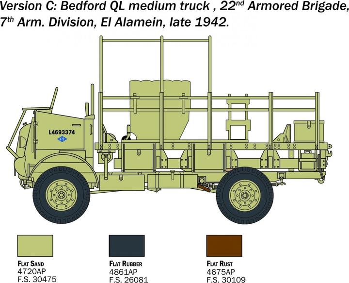 Immagine prodotto Camion QL Bedford 1:35