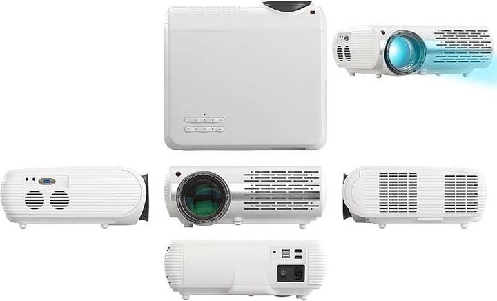 Produktbild SceneLights Full-HD LED-LCD-Beamer mit Media-Player (Full HD, 3000 lm)