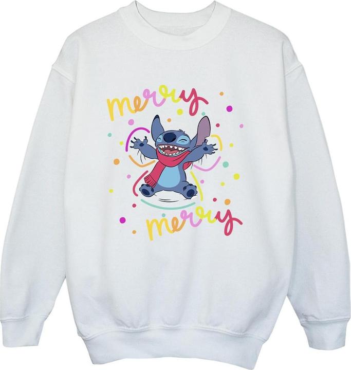 Disney Lilo & Stitch Merry Rainbow Sweatshirt Jungen