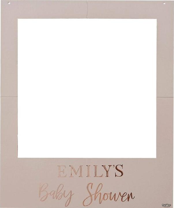 Actual product image Ginger Ray Photobooth Frame Baby Shower