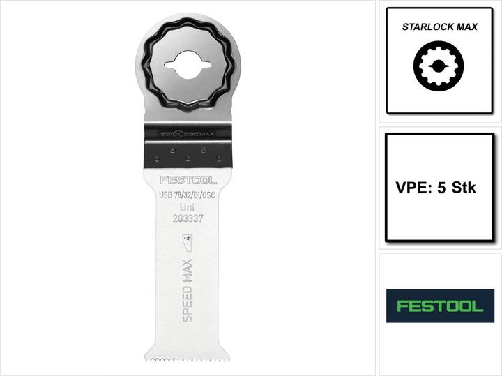 Festool Universal-Sägeblatt USB 78/32/Bi/OSC/5
